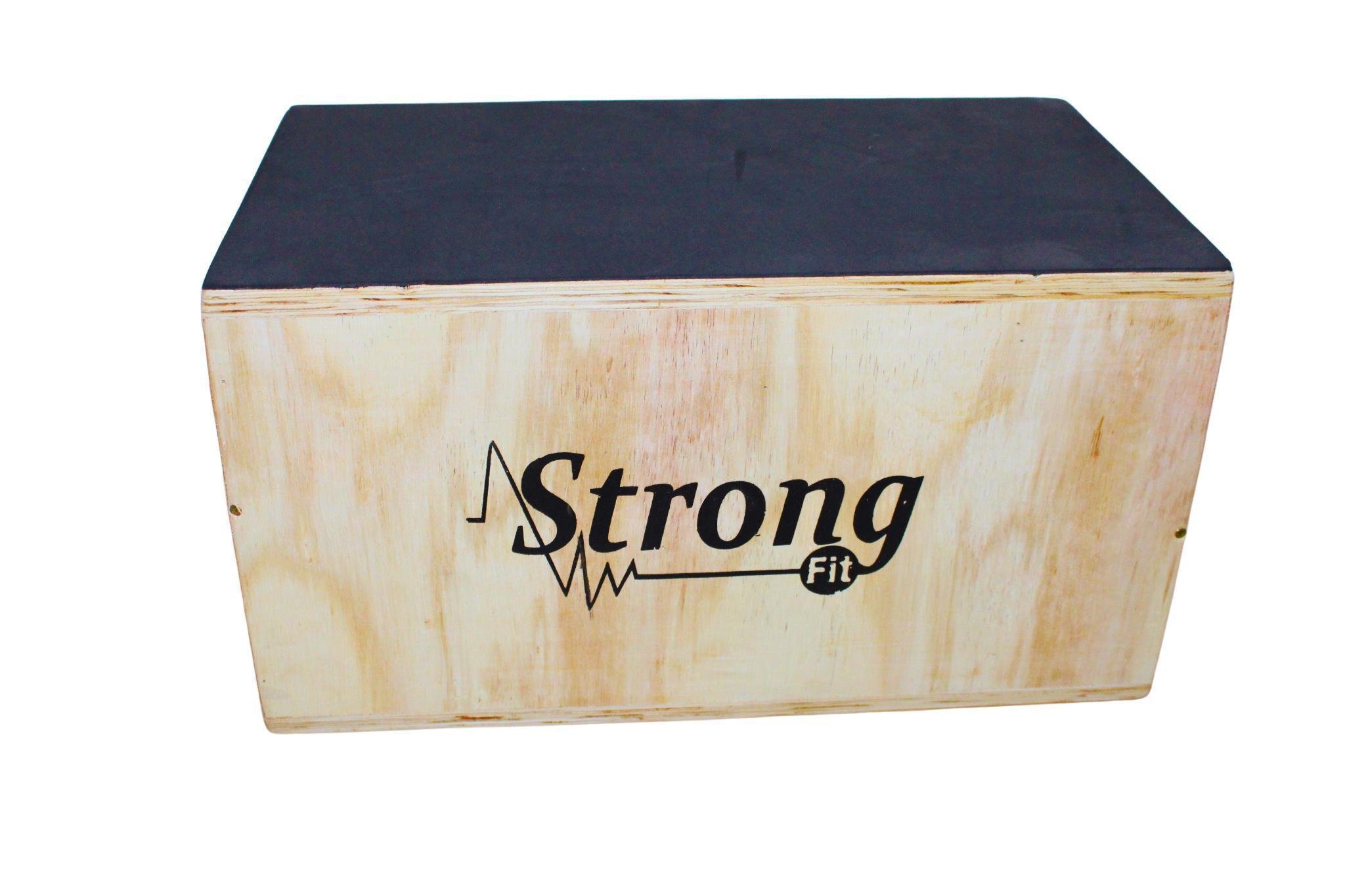 Caixa de Salto Strongfit 3 em 1 - Resistente 150kg - 4