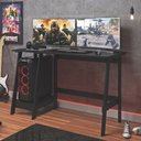 Ver imagem 1 de Mesa Escrivaninha para Escritório Minimalista 120cm Ditália