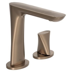 Torneira de Mesa Lavatório Bica Baixa com Textura Dk 1/2" Corten - 1191.ct16.mt.t03