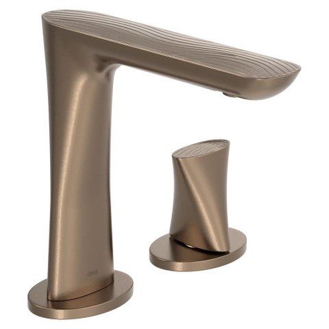 Torneira de Mesa Lavatório Bica Baixa com Textura Dk 1/2" Corten - 1191.ct16.mt.t03