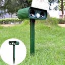Ver mais imagens de Repelente Ultrassonico Kit 6 Uni Afasta Animais Bichos Pombos Ratos Gambas Roedores Quintal Jardim C