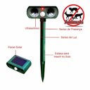 Ver imagem 7 de Repelente Ultrassonico Kit 6 Uni Afasta Animais Bichos Pombos Ratos Gambas Roedores Quintal Jardim C