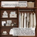 Ver mais imagens de Guarda-Roupa Casal 6 Portas com Espelhos 234cm 100% MDF Boston Espresso Móveis Marrom/Jequitiba