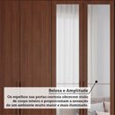 Ver imagem 6 de Guarda-Roupa Casal 6 Portas com Espelhos 234cm 100% MDF Boston Espresso Móveis Marrom/Jequitiba