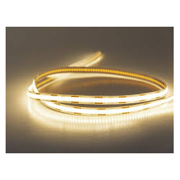 Fita Led Cob Super 5 Metros 12v 320leds por Metro Ip20 Alto Brilho com Fonte - 1