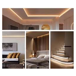 Fita Led Cob Super 5 Metros 12v 320leds por Metro Ip20 Alto Brilho com Fonte - 3