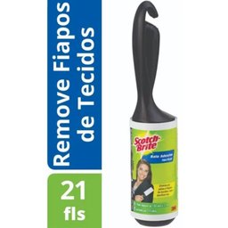 2 Rolo Adesivo Tira Pelo ScotchBrite 3m Roupa Sofa + 2 refil - 6