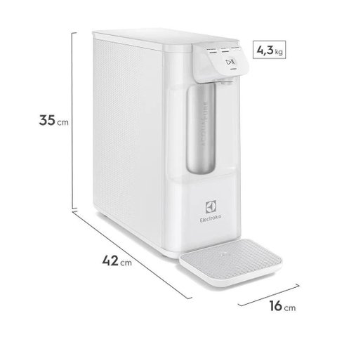 Purificador de Água Electrolux Pure 4x Branco PE12