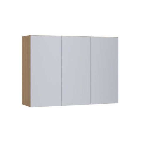 Armário Aéreo 120cm 3 Portas Slim Luciane Móveis