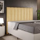 Ver imagem 5 de Cabeceira Cama Box Casal 140 Cm Dália W01 Couríssimo Fendi - Lyam Decor