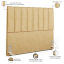 Ver imagem 2 de Cabeceira Cama Box Casal 140 Cm Dália W01 Couríssimo Fendi - Lyam Decor