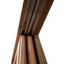 Ver mais imagens de Porta Balcão de Correr Madeira Padrão Cedro Veneziana Safira Reto Bat.14 Cm-2.15(a)x1.70(l)