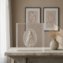 Ver imagem 1 de Quadro Acrílico com Nossa Senhora de Resina 15x15x5cm - Box Luxo Religioso