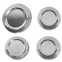 Ver imagem 2 de 4 Tampas Espalhadores de Alumínio para Boca de Fogão Atlas Mônaco, 2 Pequenas/ 2 Grandes