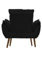 Ver imagem 3 de Conjunto 01 Poltrona Opala Decorativa + 01 Puff Quadrado Decorativo Suede