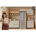 Ver imagem 2 de Gabinete de Cozinha Modulado C/ Tampo Condessa C/ 1 Porta e 3 Gavetas 120cm Carvalho/greice - Nesher