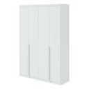 Ver imagem 3 de Guarda Roupa Solteiro 4 Portas 2 Gavetas 153,5cm