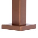 Ver imagem 4 de Torneira Banheiro Quadrada Rose Gold Pratica Clean Alta