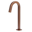 Ver imagem 1 de Torneira Banheiro Quadrada Rose Gold Pratica Clean Alta