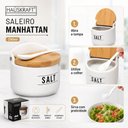 Ver imagem 3 de Saleiro Manha Branco Ptbr 290ml Hauskraft