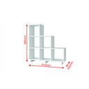 Ver imagem 3 de ARMÁRIO ESTANTE EXPOSITOR EM MDF 15MM BRANCO.