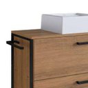 Ver imagem 7 de Gabinete para Banheiro Industrial com Cuba Ametista Branco Mel