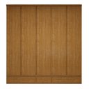 Ver imagem 3 de Guarda Roupa Casal 5 Portas com 9 Gavetas 100% Mdf Urbano