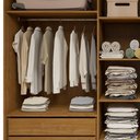 Ver imagem 5 de Guarda Roupa Casal 5 Portas com 9 Gavetas 100% Mdf Urbano