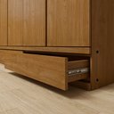 Ver imagem 7 de Guarda Roupa Casal 5 Portas com 9 Gavetas 100% Mdf Urbano
