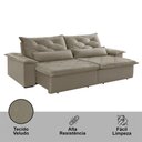 Ver imagem 6 de Sofá Melt 02 Módulos de 120cm Br 25cm Meu Sofá Online B002 Veludo Capuccino