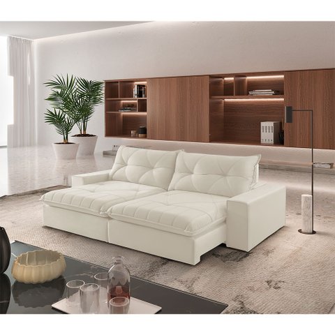 Sofá Hall Linho Dois Módulos de 100m B25cm Meu Sofá Online