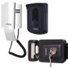 Kit 1 Porteiro Interfone Ipr8010 + 1 Fechadura Fx1500 Preta - 1