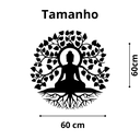 Ver imagem 2 de Mandala Decorativa Buda Árvore da Vida 60x60