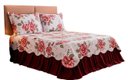 Ver imagem 5 de Kit Cobre-Leito Colcha Belize Casal King – 3 Peças:Amapola