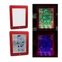 Ver imagem 3 de Lousa Magica Iluminada Neon 3D Quadro Infantil Kit Completo 30 Atividades 3 Canetas Tablet para Cria