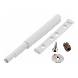 Kit 10 Pulsador Tip-On Fecho Toque Magnético para Porta Móveis - 1