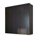 Ver imagem 2 de Guarda Roupa Ravi em Mdf 240x232,2cm 6 Portas 4 Gavetas Grafitto 1109