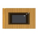 Ver imagem 2 de Painel para TV até 75 Polegadas Amalfi com LED Ripado - Naturale