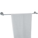 Ver imagem 3 de Kit 3 Toalheiros Inox 60cm Redondos Suportes Toalha de Banho Parede Jasmim