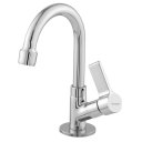 Ver imagem 4 de Torneira Lavatório Pia Bica Móvel Metal Cromo Premium Luxo Bica Baixa 1/4 de Volta Banheiro/Lavabo -