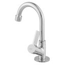 Ver imagem 3 de Torneira Lavatório Pia Bica Móvel Metal Cromo Premium Luxo Bica Baixa 1/4 de Volta Banheiro/Lavabo -