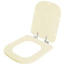 Ver imagem 2 de Assento Sanitário Soft Close Quadra Creme (bege Claro) para Vaso Deca