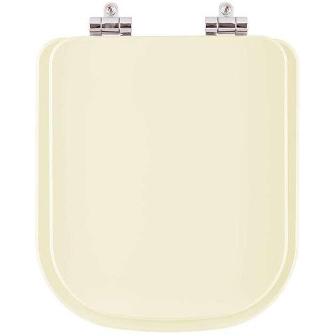 Assento Sanitário Soft Close Quadra Creme (bege Claro) para Vaso Deca