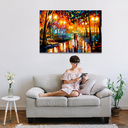 Ver imagem 4 de QUADRO DECORATIVO PINTURA LEONID AFREMOV PRAÇA