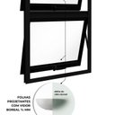 Ver imagem 3 de Janela de Alumínio Máximo Ar Duplo Vertical 100x60cm Lucasa Ideale