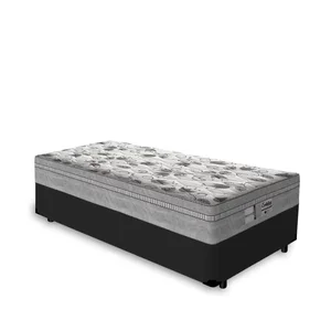 Base Box Solteiro Mais Colchão Molas Evolution Probel - Fdt