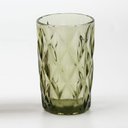 Ver imagem 4 de Jogo 6 Copos para Água Vidro Diamante Verde Class Home 350ml