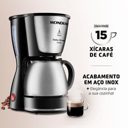 Cafeteira Elétrica Mondial Dolce Arome C-34ji-15x 550w 220v - 2