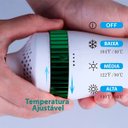 Ver imagem 4 de Secador Escova Pelos Pet Cachorro Gato Animais Estimaçao Banho Tosa 2 em 1 Ajuste Temperatura Casa P