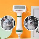 Ver mais imagens de Secador Escova Pelos Pet Cachorro Gato Animais Estimaçao Banho Tosa 2 em 1 Ajuste Temperatura Casa P